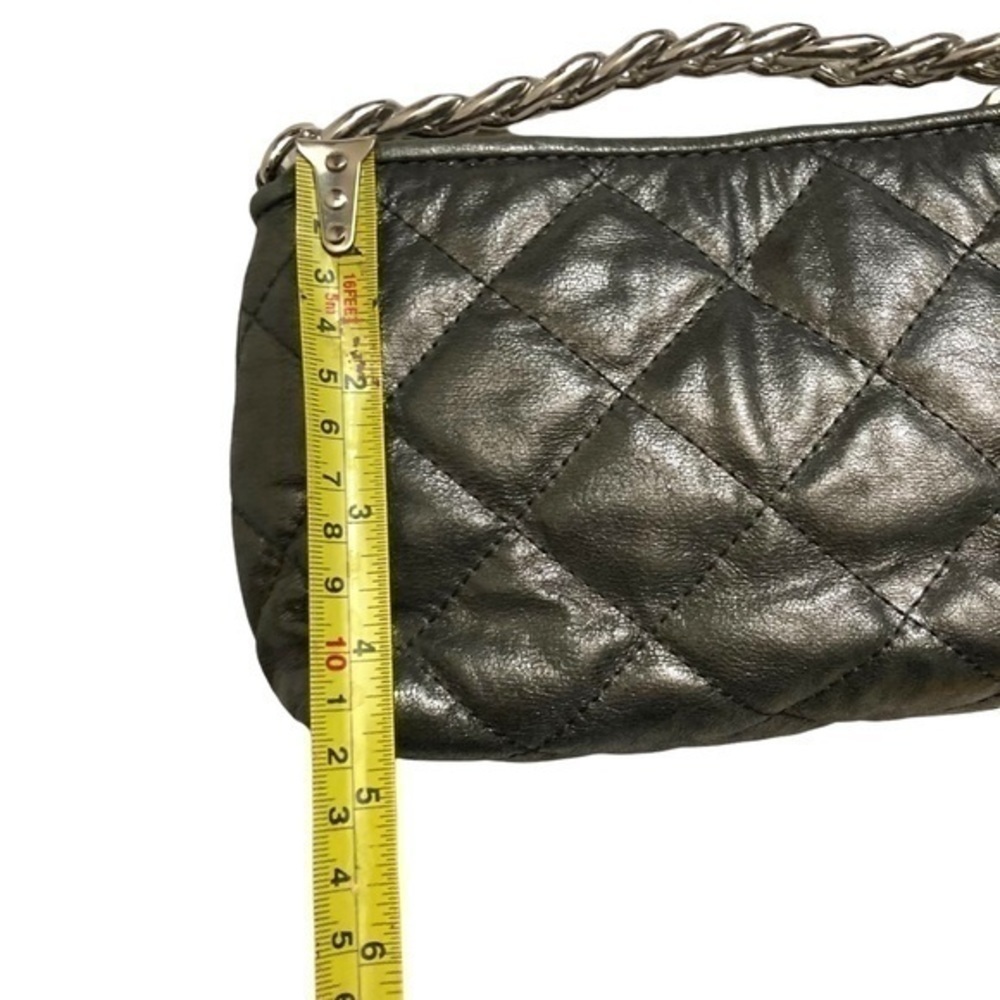 Michael kors gray quilted leather mini bag - Picture 4 of 14